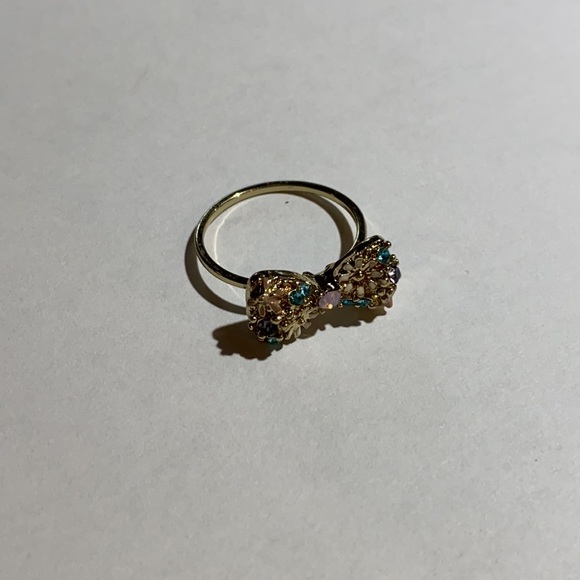 LAST CHANCE ⏰‼️ Gemstone Bow fashion ring - Picture 4 of 4